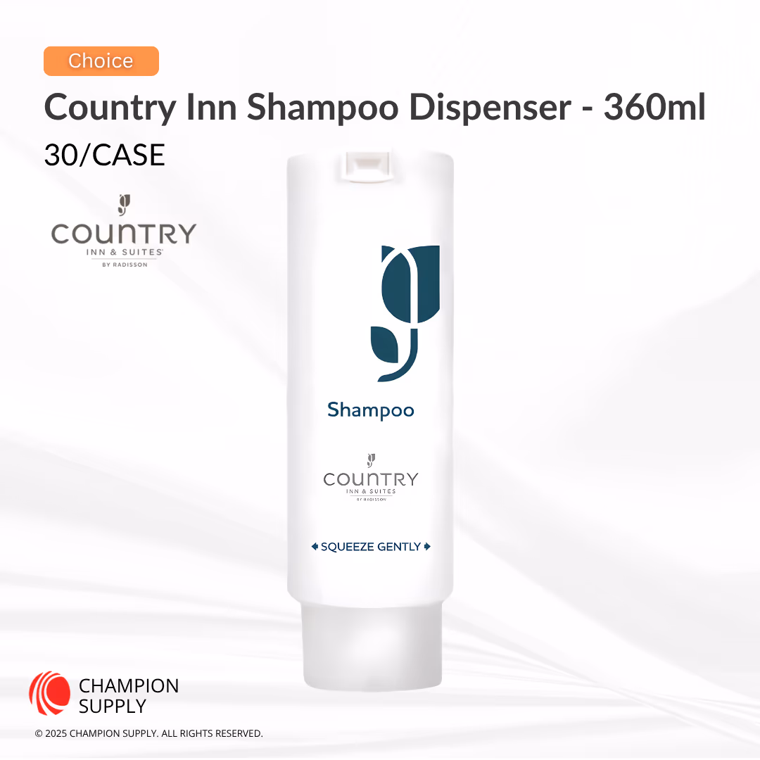 Country Inn & Suites SmartCare Shampoo 360ML, Case of 30